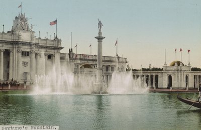 Fontana di Nettuno, Esposizione Trans-Mississippi, 1898 da Detroit Photographic Co.