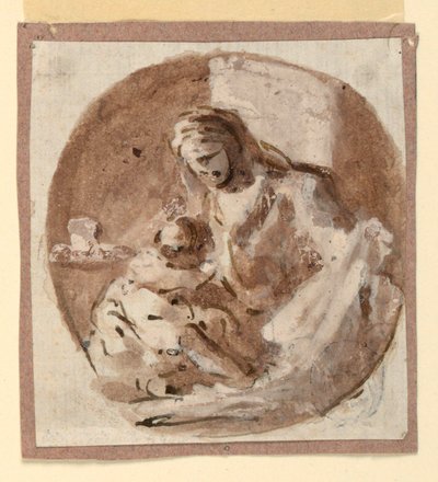 Madonna con Bambino da Domenico Mondo