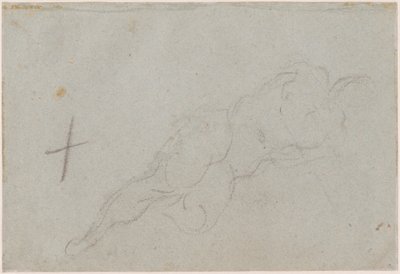 Nudo Femminile [verso] da Domenico Tintoretto