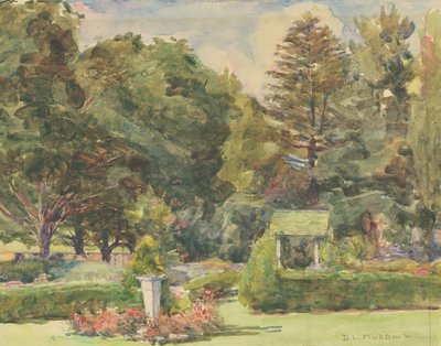 Giardino Parmelee, c.1920 da Dora Louise Murdoch