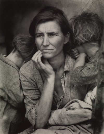 Madre migrante, Nipomo, CA da Dorothea Lange