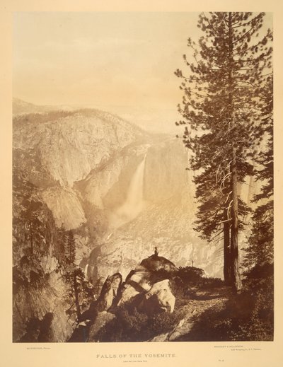 Cascate dello Yosemite da Eadweard Muybridge