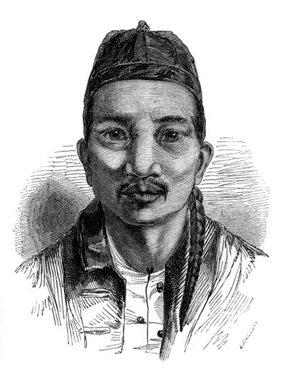 Ko-tsching Dschang, 1848 da Ebenezer Landells