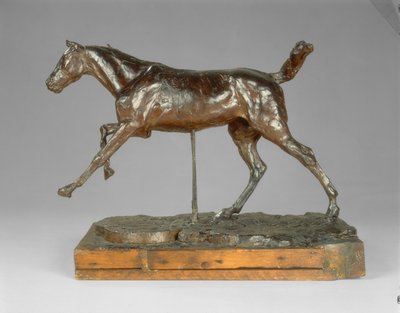 Cavallo al galoppo sul piede destro da Edgar Degas