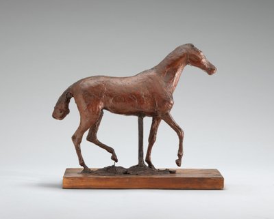 Cavallo che cammina da Edgar Degas