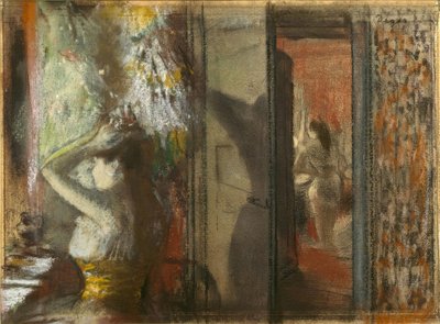 Palchi delle attrici da Edgar Degas