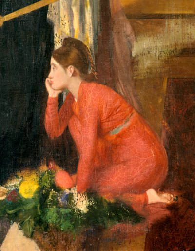 Semiramide costruisce Babilonia (dettaglio) da Edgar Degas