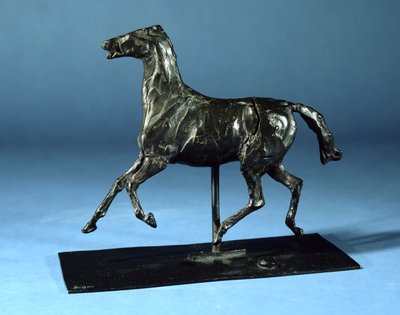 Cavallo al trotto da Edgar Degas