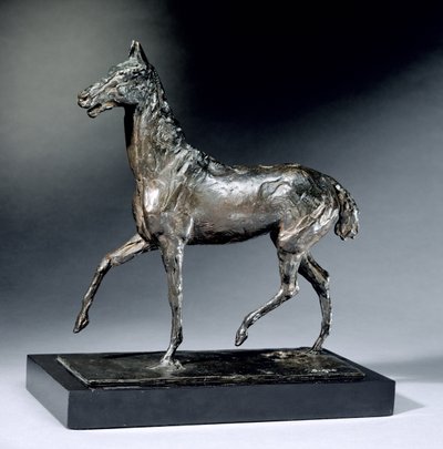 Cavallo al trotto da Edgar Degas