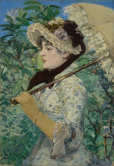 La primavera (Jeanne Demarsy) da Édouard Manet