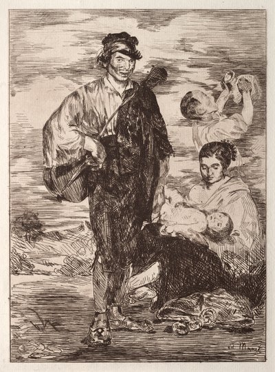 I gitani da Édouard Manet