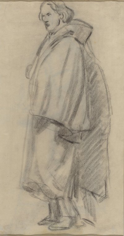 Uomo con mantello (verso) da Édouard Manet