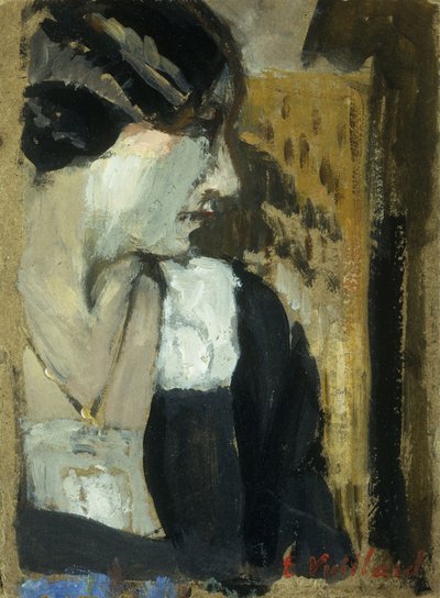 Profilo di una donna da Edouard Vuillard