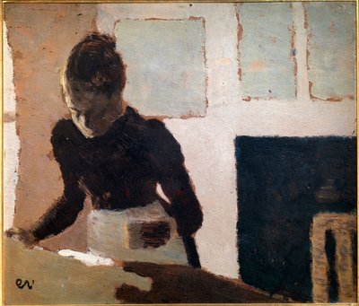 La stiratrice del XX secolo da Edouard Vuillard