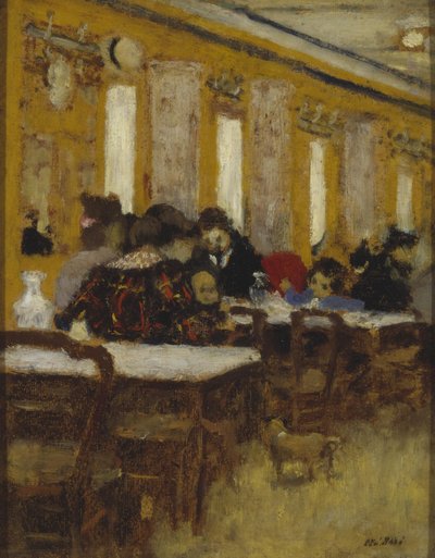 Il Piccolo Ristorante, c.1900-1901 da Edouard Vuillard