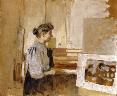 Donna in uno studio, c.1915 da Edouard Vuillard