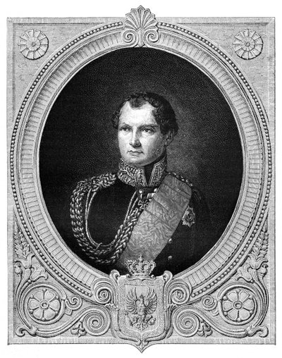 Federico Guglielmo IV, Re di Prussia, 1900 da Eduard Eichens