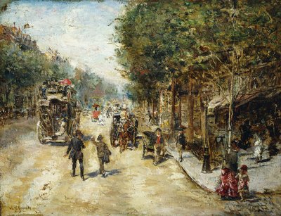 Les Grands Boulevards, Parigi da Eduardo Leon Garrido