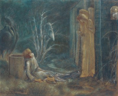 Il sogno di Lancillotto da Edward Burne Jones