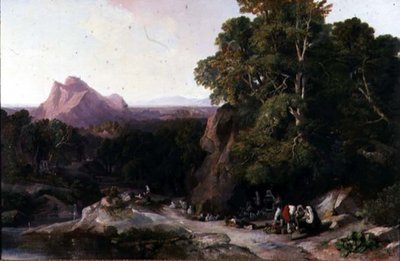 Cittadini di Subiaco da Edward Lear