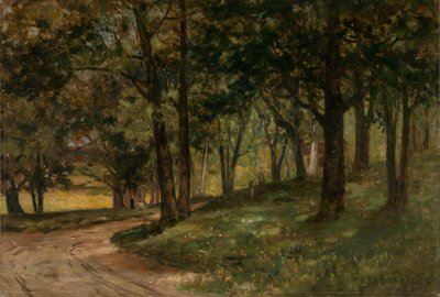 Paesaggio senza titolo con alberi, n.d. da Edward Mitchell Bannister