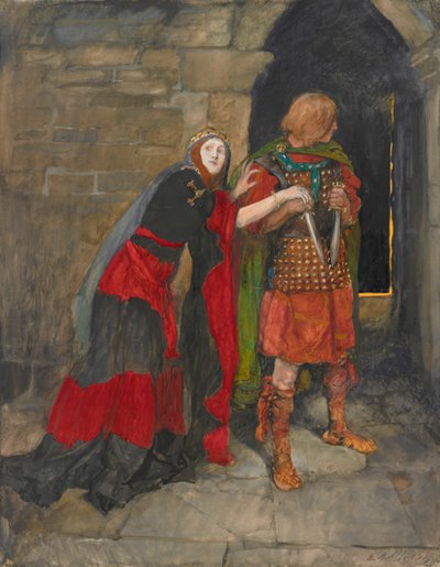 Lady Macbeth da Edwin Austin Abbey