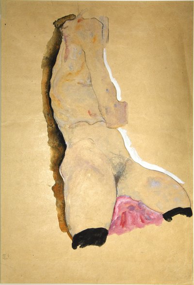 Torso femminile, 1911 da Egon Schiele