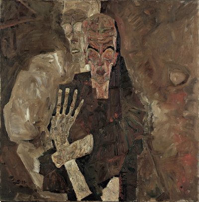 I veggenti II (Morte e Uomo) da Egon Schiele