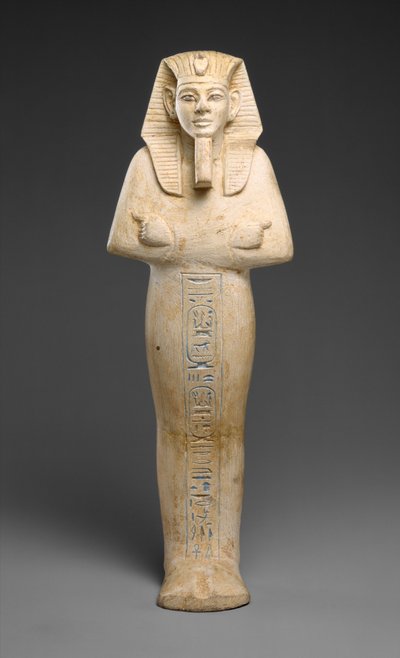 Shabti di Merneptah, c.1213-1203 a.C. (calcare) da Egyptian 19th Dynasty