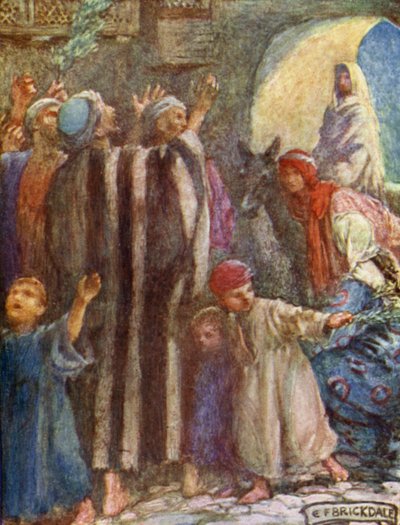 Il progresso del re da Eleanor Fortescue Brickdale