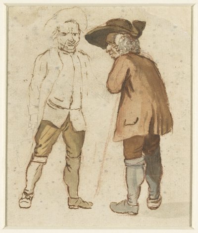 Due vecchi contadini in conversazione da Elias Martin (possibly)