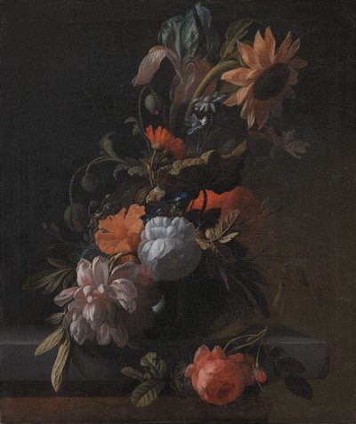 Una ciotola di fiori da Elias van den Broeck