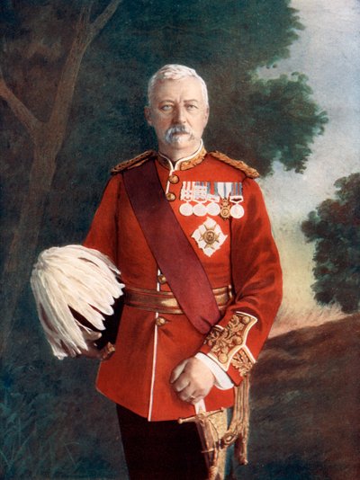 Tenente Generale Sir Robert Low, 1900 da Elliott and Fry