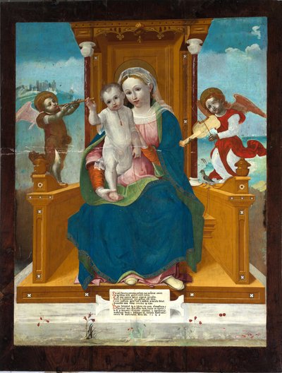 Madonna col Bambino e angeli da Emanuele Macario