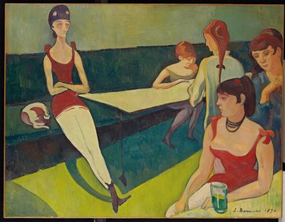 Il salone, 1890-92 da Emile Bernard