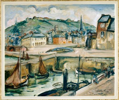 Honfleur da Emile Othon Friesz