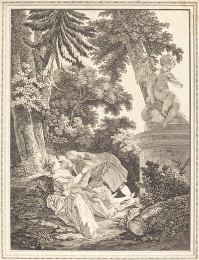 La Notte da Emmanuel Jean Nepomucène de Ghendt after Pierre Antoine Baudouin