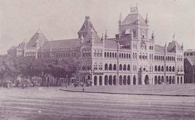 Collegio Elphinstone, Bombay da English Photographer