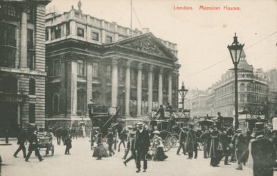 Mansion House, Londra da English Photographer