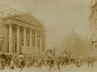 Mansion House, Queen Victoria Street, Londra da English Photographer