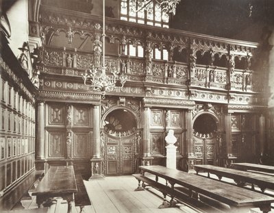 Middle Temple Hall, 1885 da English Photographer