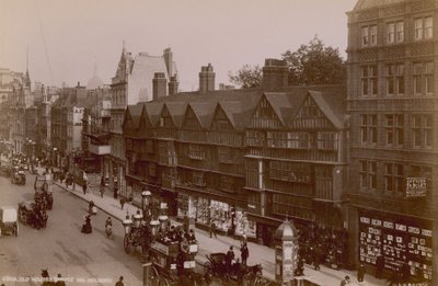 Vecchie case, Staple Inn, Holborn da English Photographer