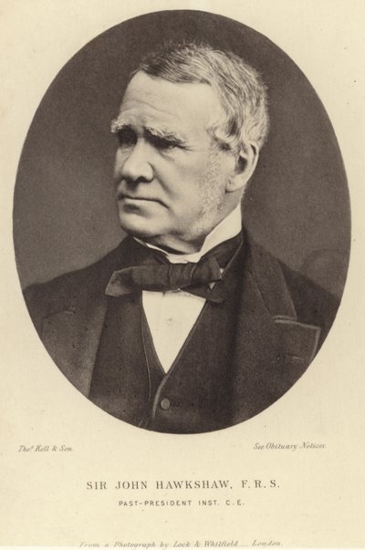 Sir John Hawkshaw da English Photographer