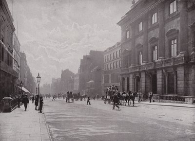 Via di San Giacomo, Piccadilly, guardando a Sud da English Photographer