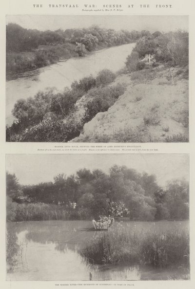 La guerra del Transvaal, scene al fronte da English Photographer