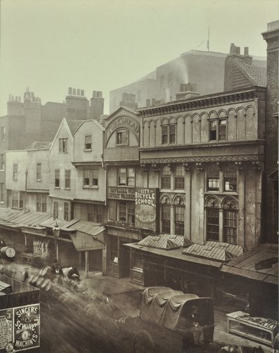 Turks Head, Aldgate, Londra, 1883 da English Photographer