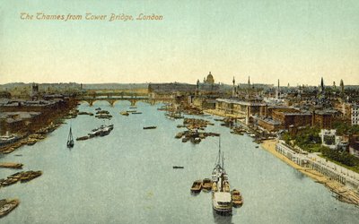 Vista dal Tower Bridge, Londra da English Photographer