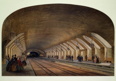 Stazione della metropolitana di Baker Street da English School