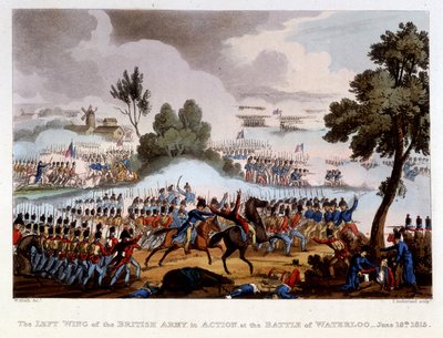 Battaglia di Waterloo, 18 giugno da English School