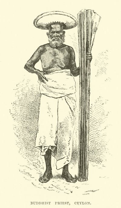 Sacerdote buddista, Ceylon da English School